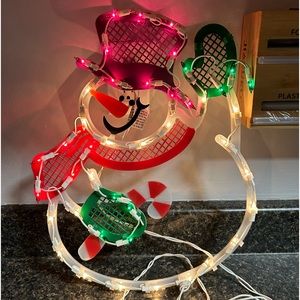 Christmas Snowman Light Decoration